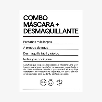 Combo Máscara + Desmaquillante