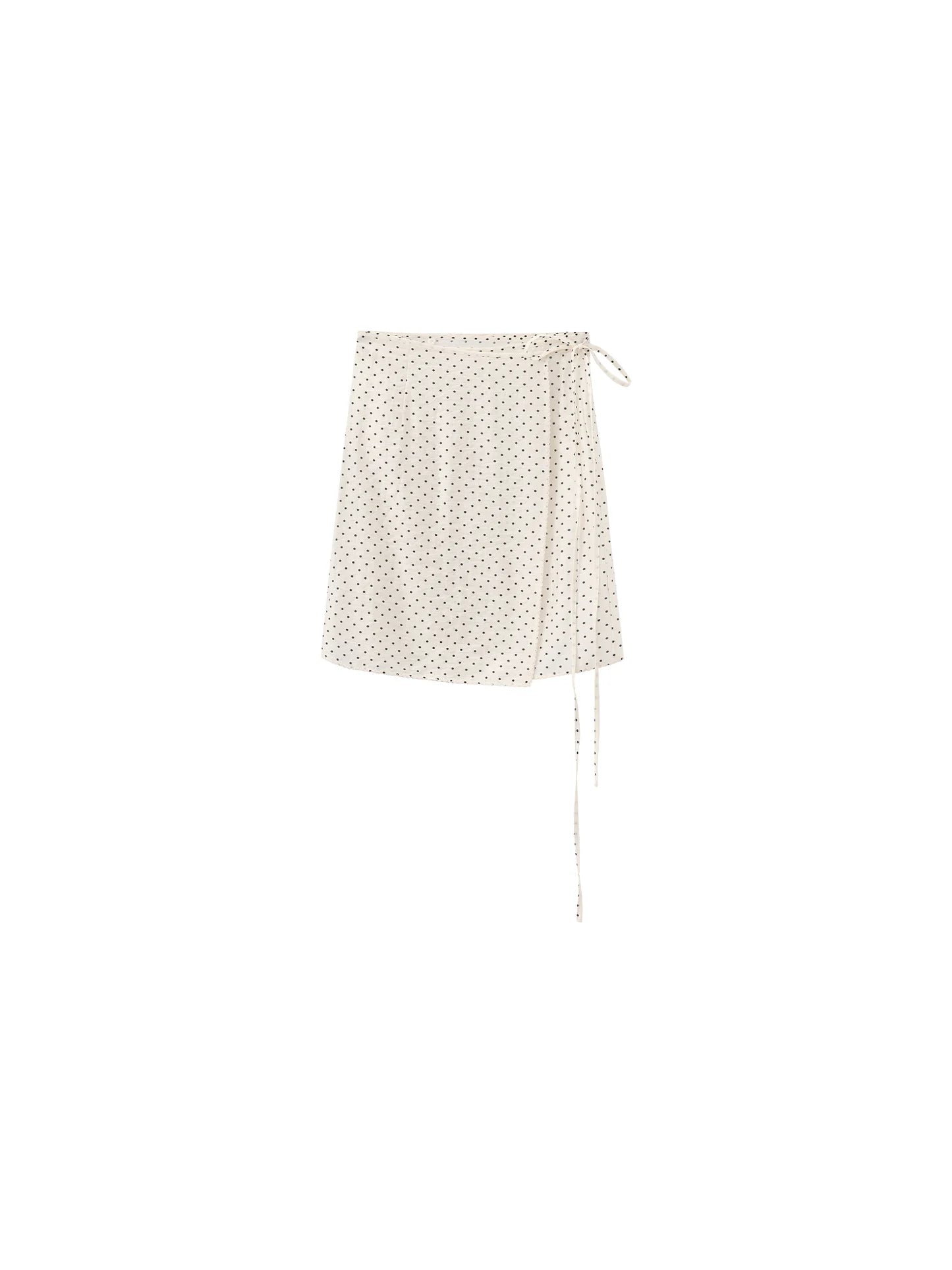 Lyocell Polka Dot Skirt
