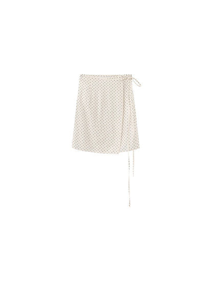 Lyocell Polka Dot Skirt