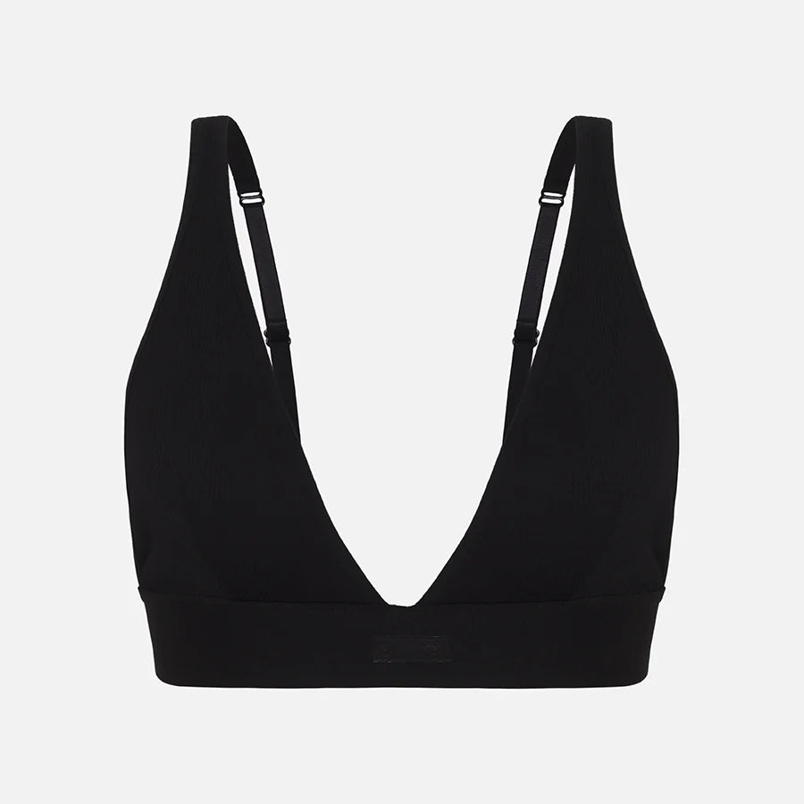 Bralette Triangulo Rib Knit