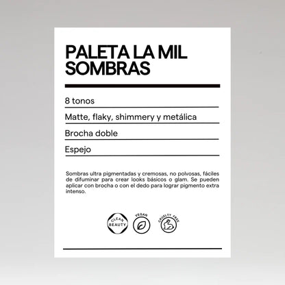 Paleta La Mil Sombras
